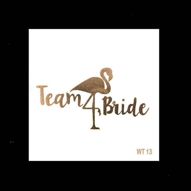 Bachelorette Party Temporary Tattoos - 10 PCs