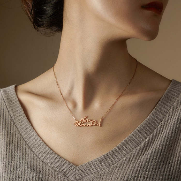 Personal Handwriting Necklace