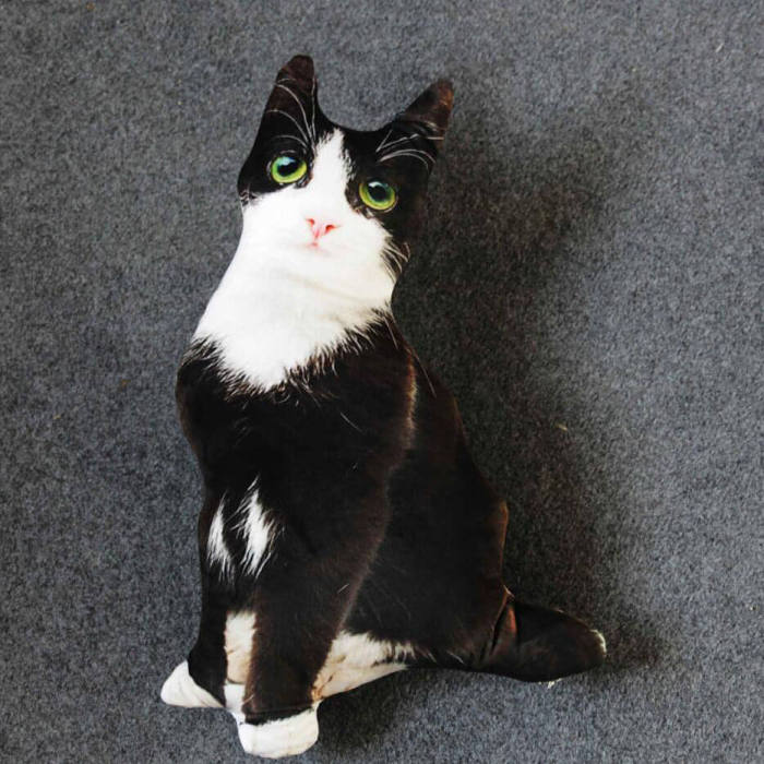 Realistic Cat Cushion