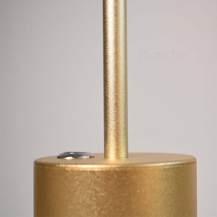 Sleek Metal Aluminum Table Lamp