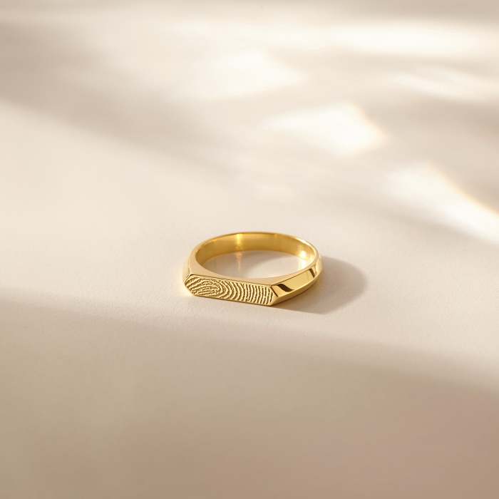 Custom Fingerprint Ring