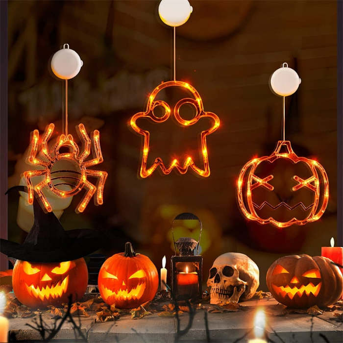 Aesthetic Halloween Theme LED String Lamp