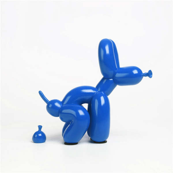 Naughty Balloon Dog Sculpture