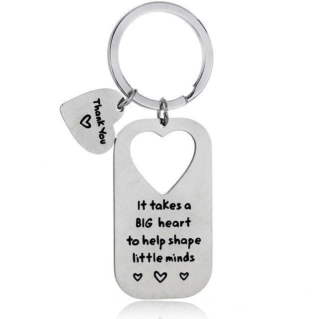 Stainless Steel Family Present Keychains