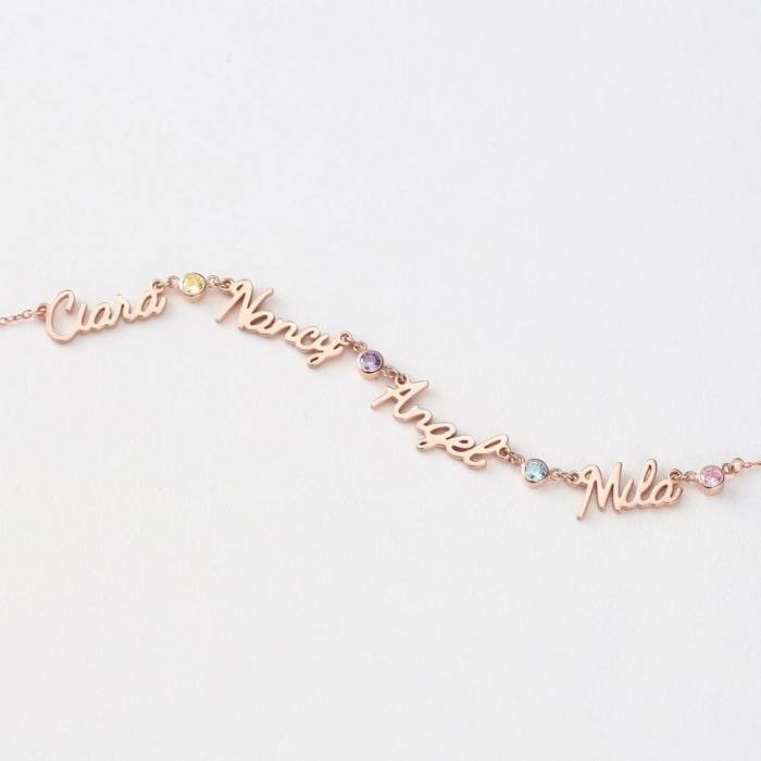 Family Name Necklace For Mom