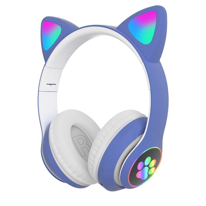 Rainbow Cat Ear Headphone