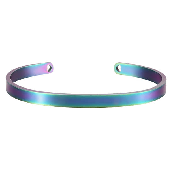 Custom Engraved Couple Cuff Bracelets