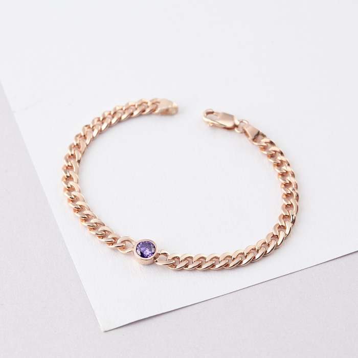 Baby Birthstone Bracelet