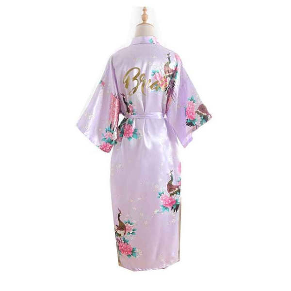 Bride And Bridesmaid Bridal Party Floral Kimono Robes