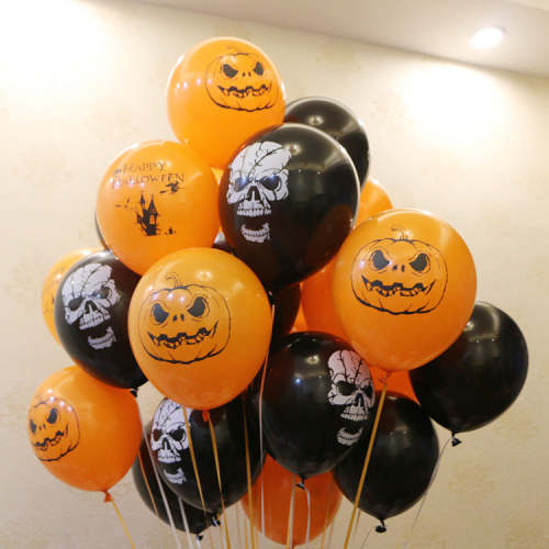 Halloween Latex Balloons Party Decorations 10 Pcs/Set