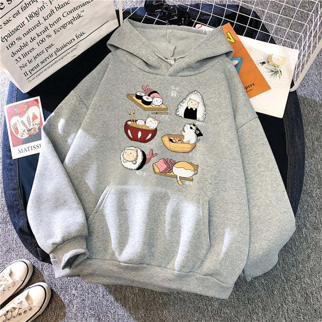 Sushi Cat Hoodie