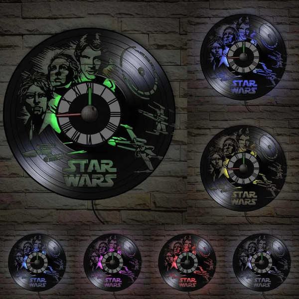 American Epic Space Opera Wall Clock