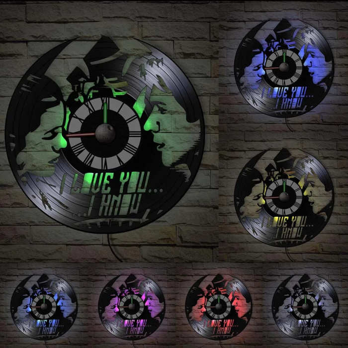 American Epic Space Opera Wall Clock