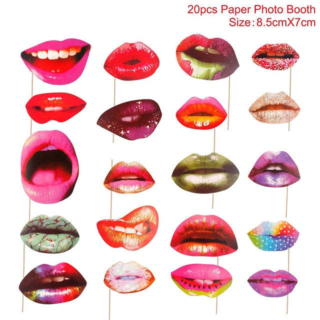 Bachelorette Party Decorations Photo Booth Props