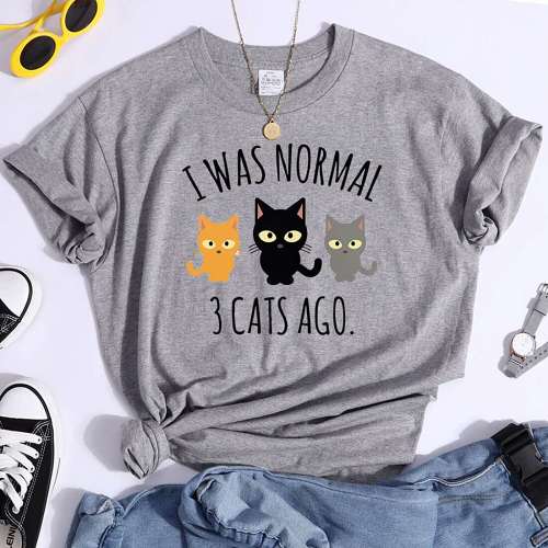 3 Cats Ago Mini T-Shirt