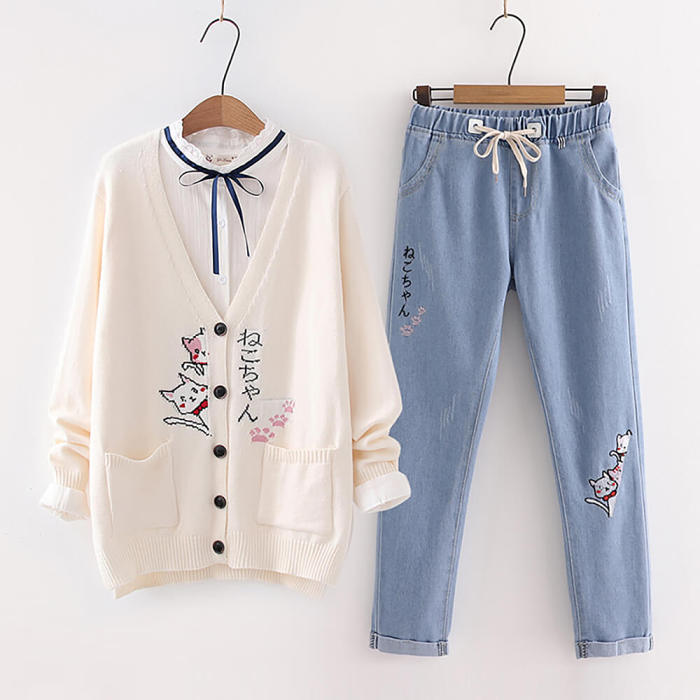 Peeking Cats Set