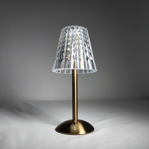 Sophistication Bar Touch Glass Table Lamp