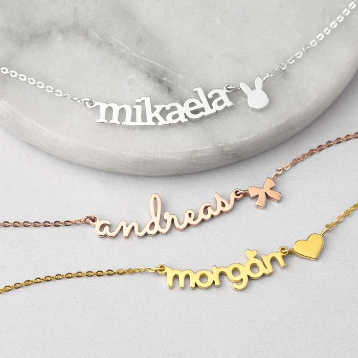 Name Necklace For Kids
