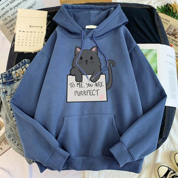 To Me, You Are Purrfect Hoodie