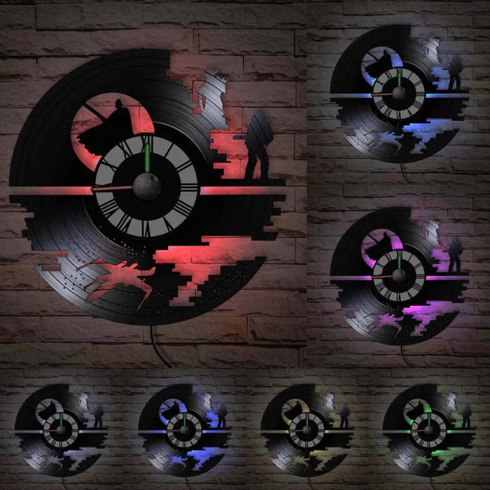 American Epic Space Opera Wall Clock