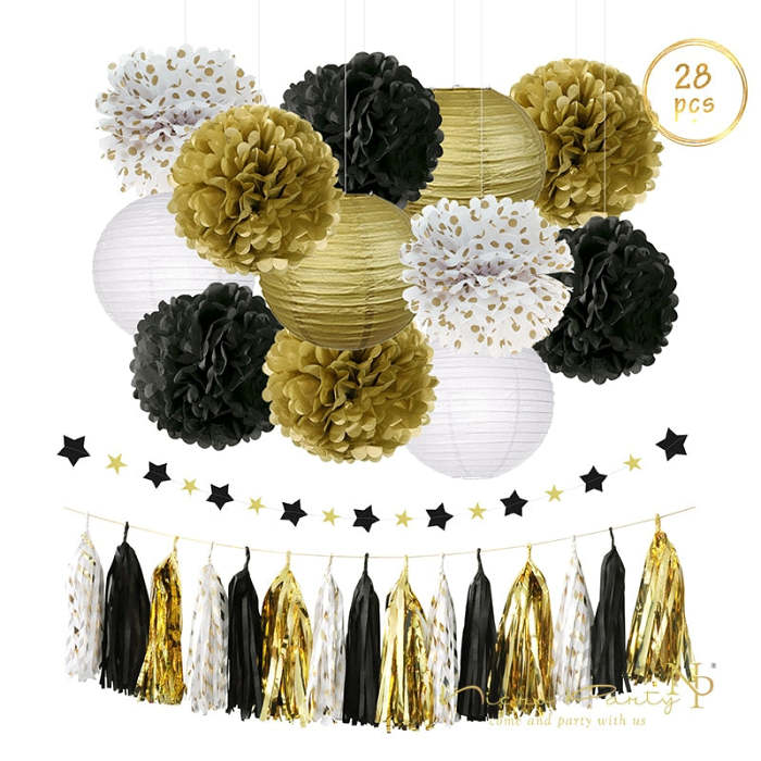Graduation Party Decoration Kit - 28 PCs