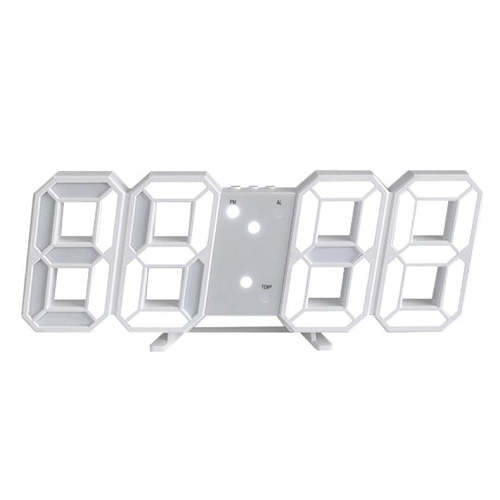 3D LED Digital Wall Clock: Innovative and Stylish Design