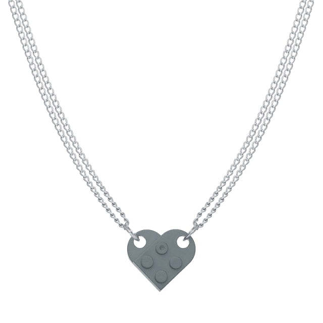 Bricks Heart Necklace