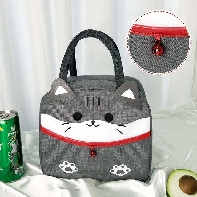 Adorable Cat Insulated Bag
