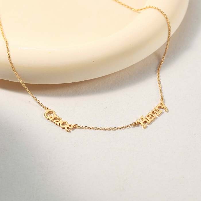 Multiple Kids Names Necklace For Mom