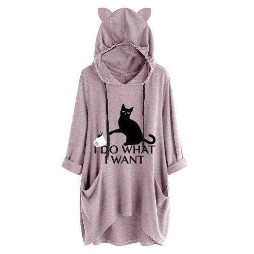 I Do What I Want Oversized Hoodie