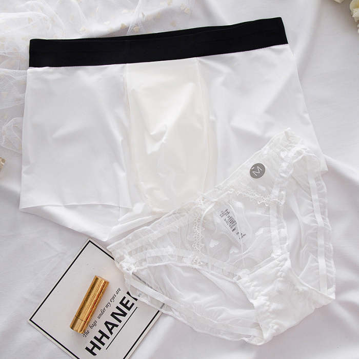 Bodycon Matching Lace Underwear Set For Couples