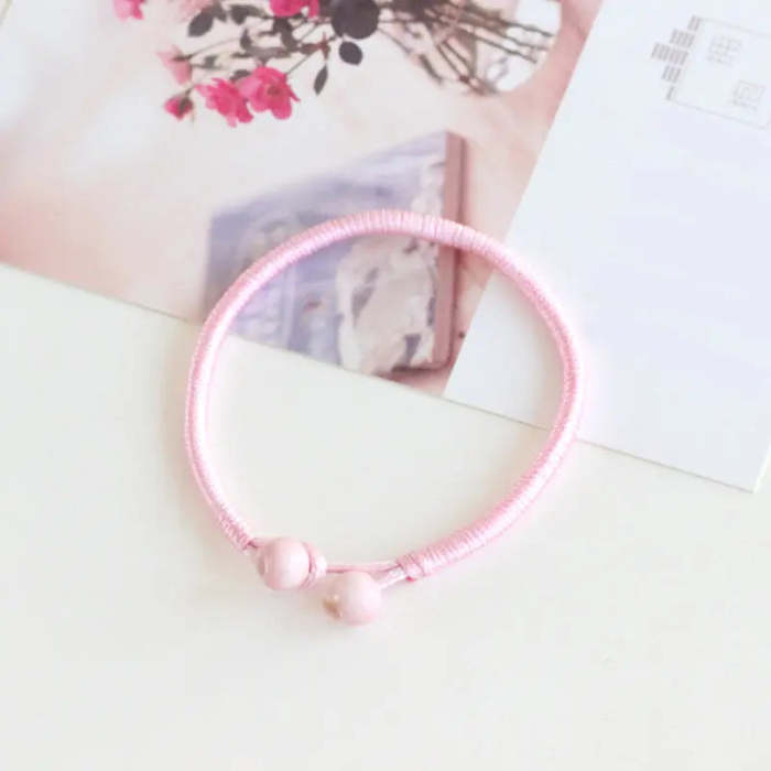 Red Ceramic Beads Lucky Bracelet [Set of 2] - 6 New Colors!