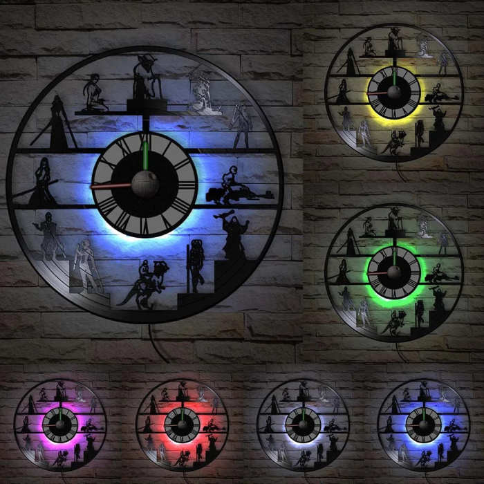American Epic Space Opera Wall Clock