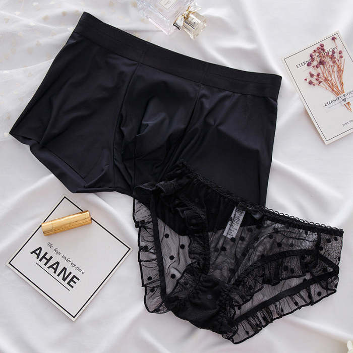 Bodycon Matching Lace Underwear Set For Couples