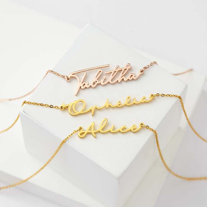 Personalized Name Necklace