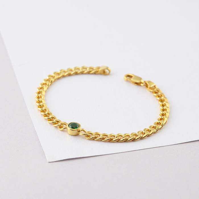 Baby Birthstone Bracelet