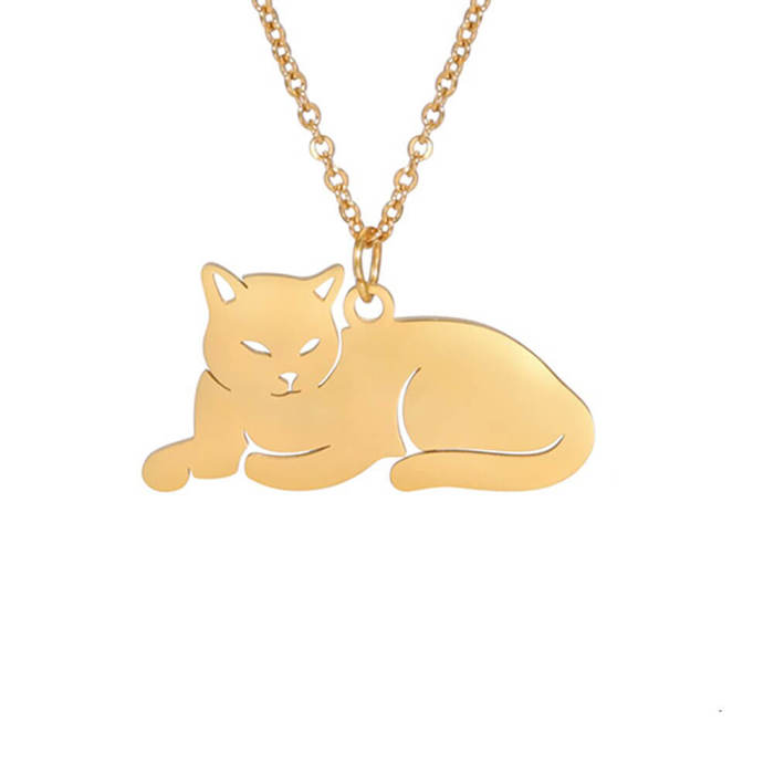 Peaceful Cat Necklace