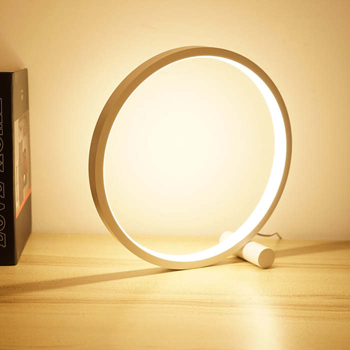Acrylic Circular LED Table Lamp