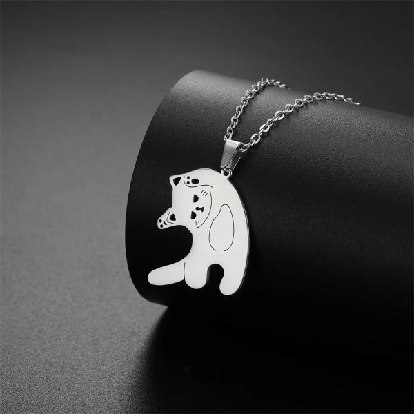 Lazy Cat Necklace