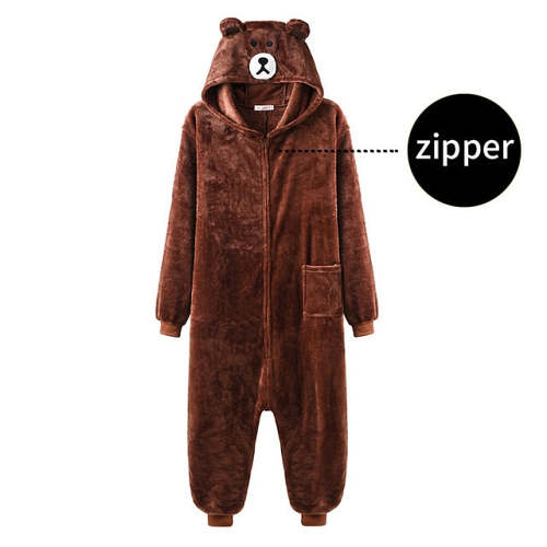 Bear Ear Hoodie Onesie