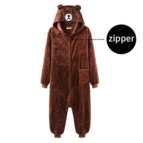 Bear Ear Hoodie Onesie