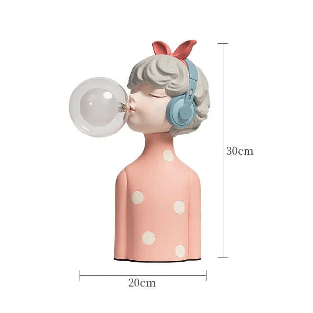 Ambient Fairy Girl Figurines Table Light
