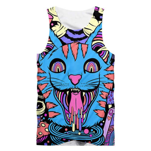 Crazy Cat Tank Top
