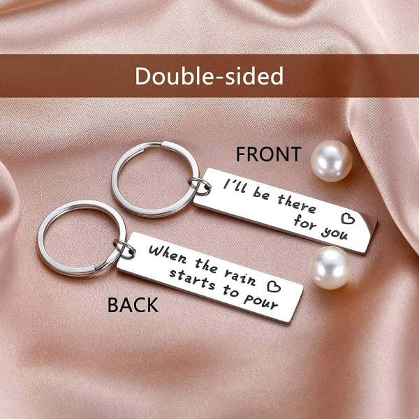 I'll Be There For You Keychain