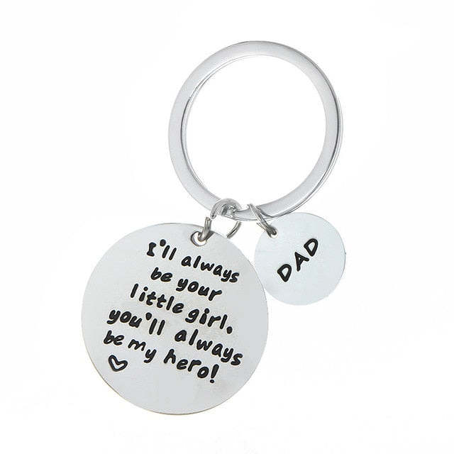 Stainless Steel Family Present Keychains