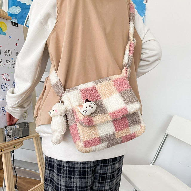 Fluffy Cat Bag