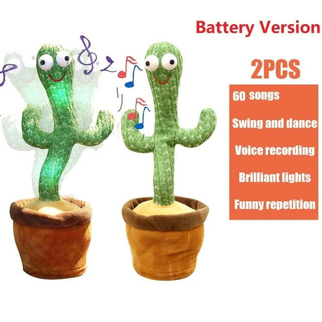 Dancing Cactus Toy Plant