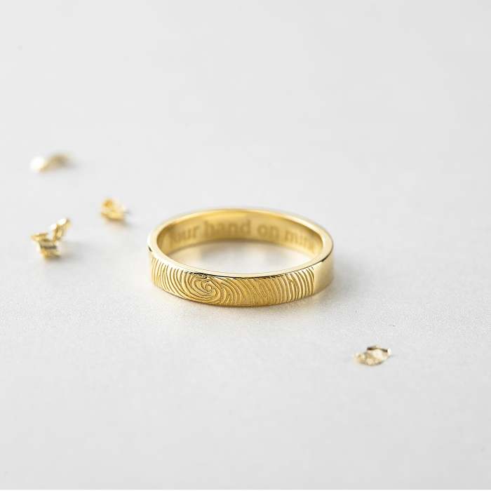 Memorial Thumbprint Ring