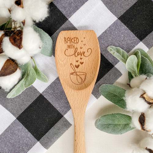 Baked with Love Wooden Spoon