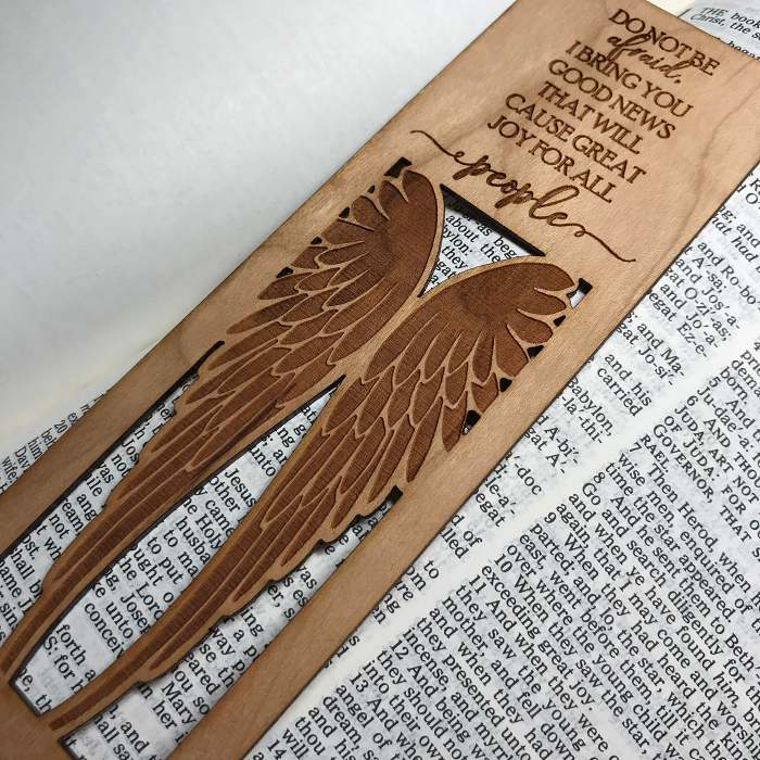 Angel Wings Bookmark